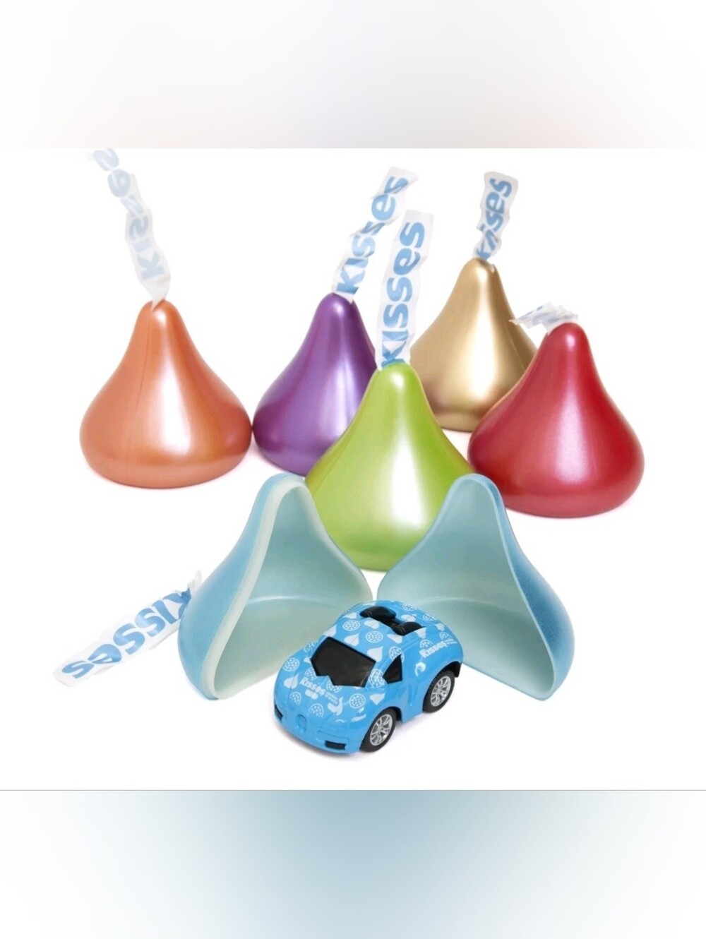 Hershey’s KISSES Candy Capsule Mini Die-Cast Pull-Back Toy Car